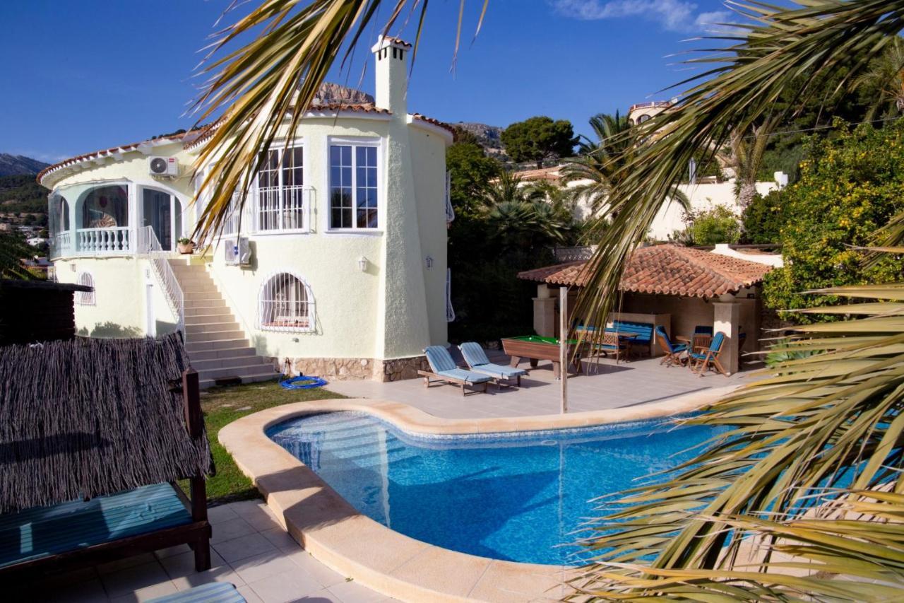 קלפה Villa Belucra,10P,Seaview,Jacuzzi,Pool מראה חיצוני תמונה
