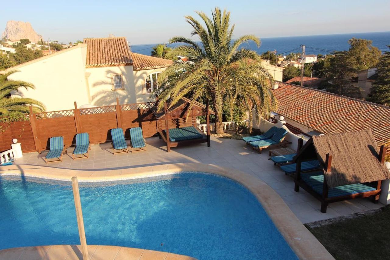 קלפה Villa Belucra,10P,Seaview,Jacuzzi,Pool מראה חיצוני תמונה