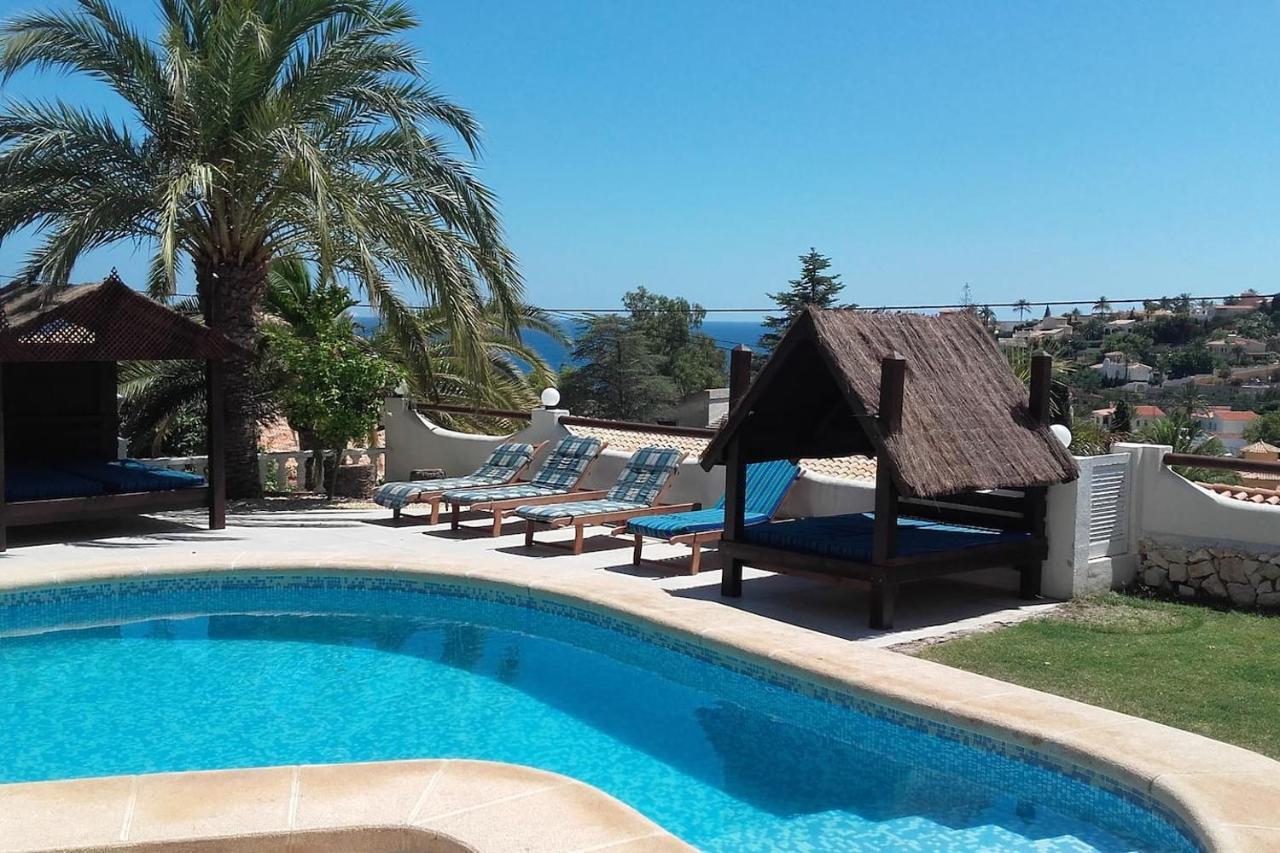 קלפה Villa Belucra,10P,Seaview,Jacuzzi,Pool מראה חיצוני תמונה