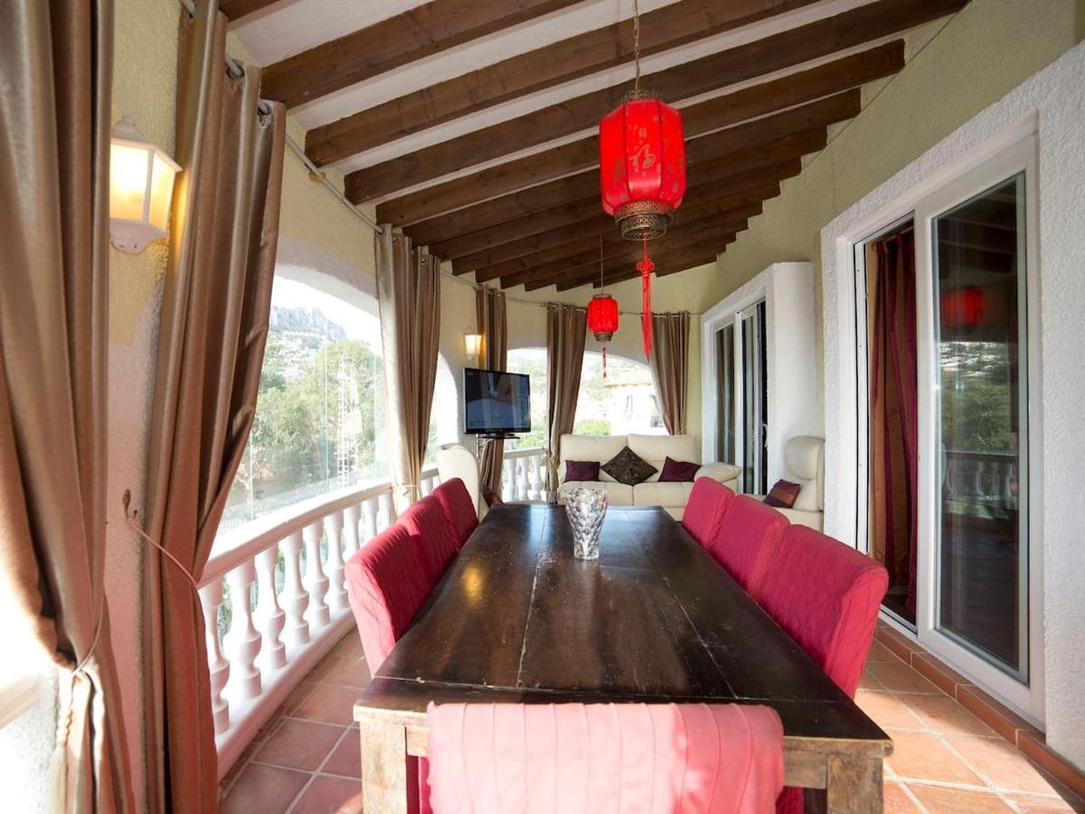 קלפה Villa Belucra,10P,Seaview,Jacuzzi,Pool מראה חיצוני תמונה