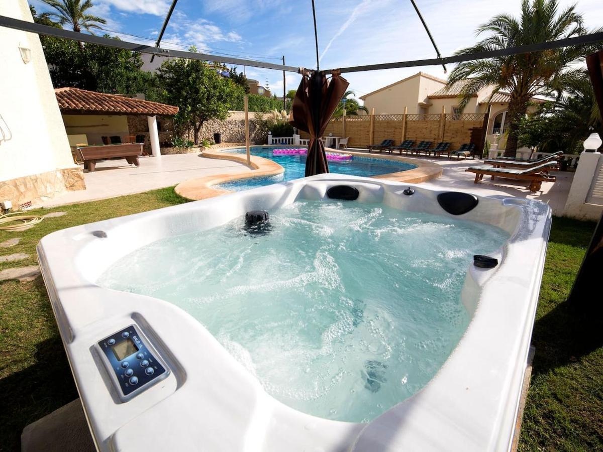 קלפה Villa Belucra,10P,Seaview,Jacuzzi,Pool מראה חיצוני תמונה