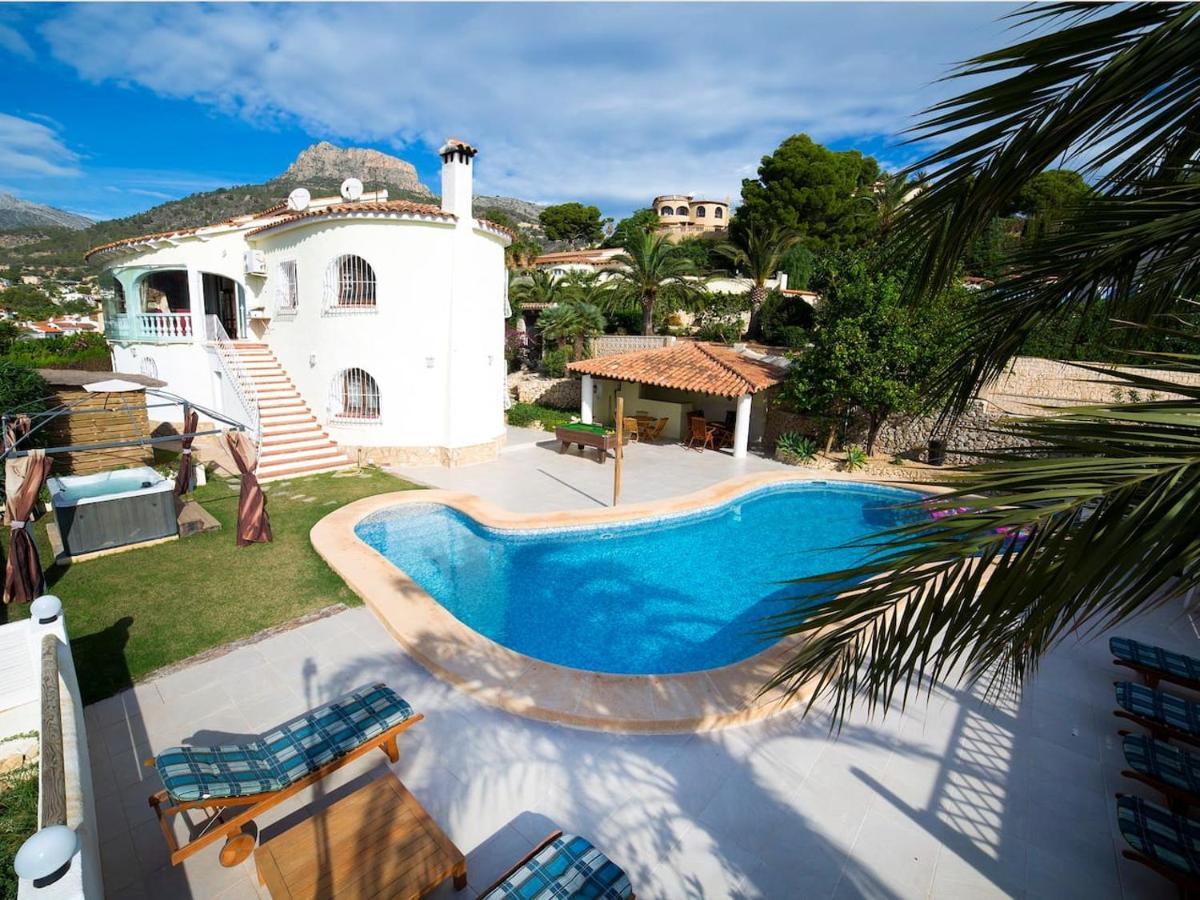 קלפה Villa Belucra,10P,Seaview,Jacuzzi,Pool מראה חיצוני תמונה