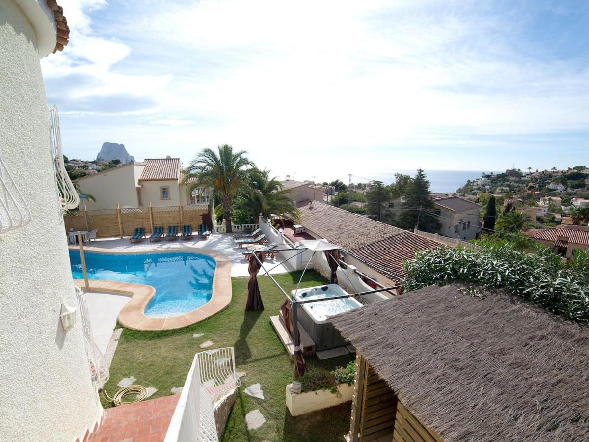 קלפה Villa Belucra,10P,Seaview,Jacuzzi,Pool מראה חיצוני תמונה