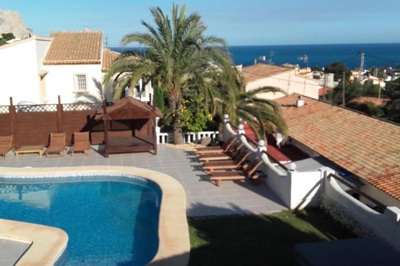 קלפה Villa Belucra,10P,Seaview,Jacuzzi,Pool מראה חיצוני תמונה